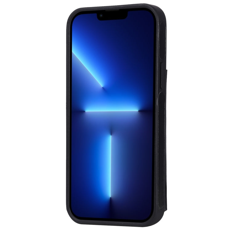 For iPhone 13 Pro Max Cat Tree Embossing Pattern Shockproof Phone Case