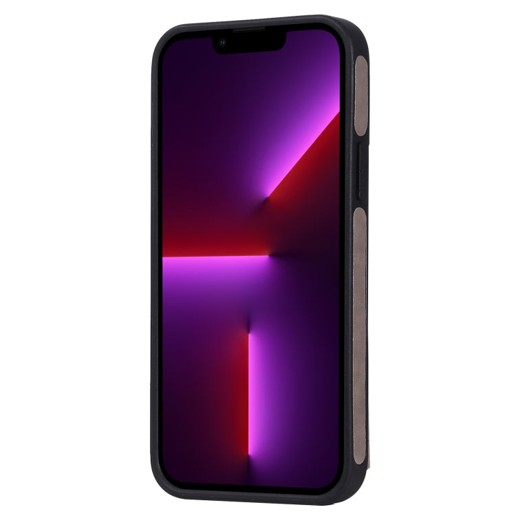 For iPhone 13 Pro Cat Tree Embossing Pattern Shockproof Phone Case