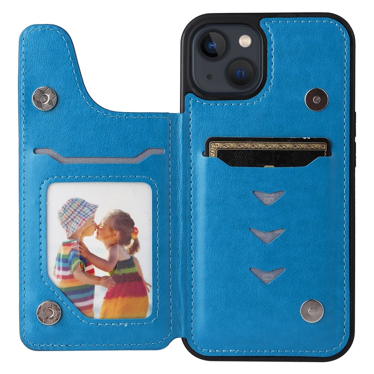 For iPhone 13 mini Cat Tree Embossing Pattern Shockproof Phone Case