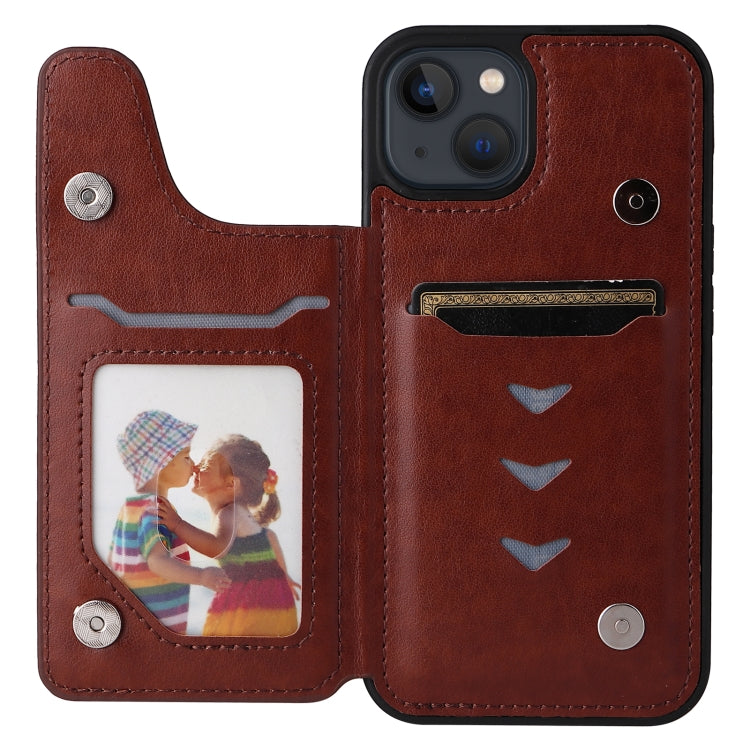 For iPhone 13 mini Cat Tree Embossing Pattern Shockproof Phone Case