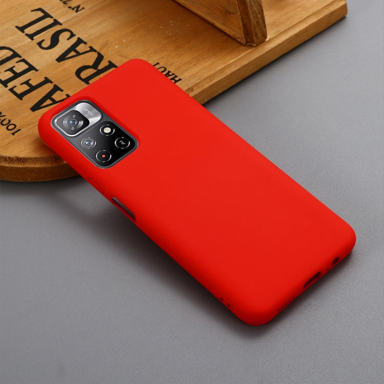 For Xiaomi Redmi Note 11 5G China / Note 11T 5G / Poco M4 Pro 5G Liquid Silicone Phone Case