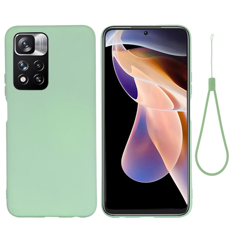 For Xiaomi Redmi Note 11 Pro China / Note 11 Pro+ Liquid Silicone Phone Case