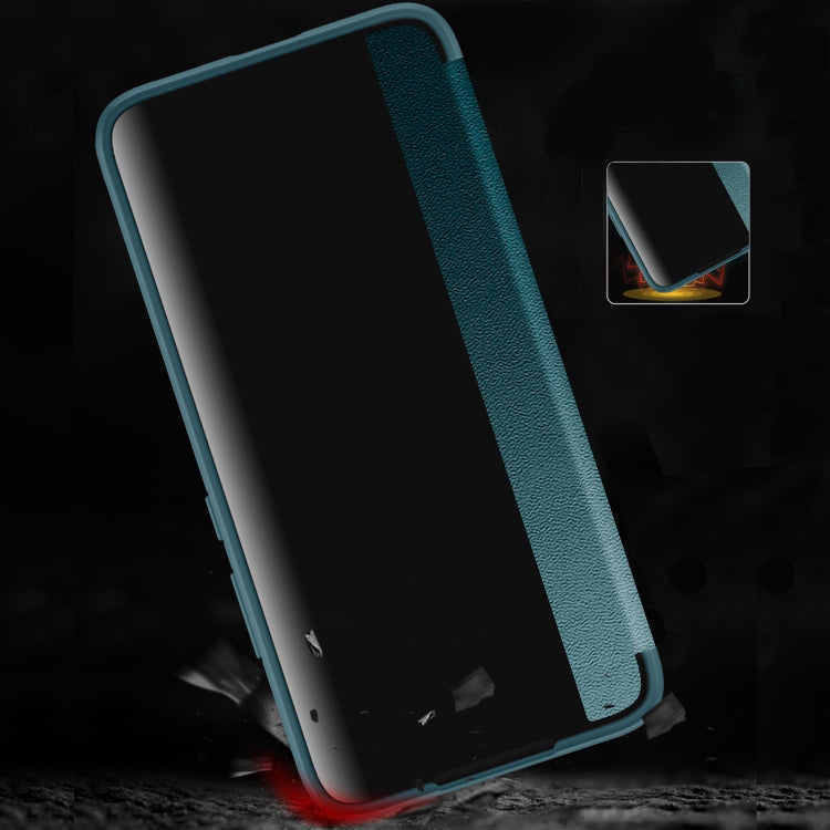 For Samsung Galaxy S22+ 5G Window View Leather Phone Case