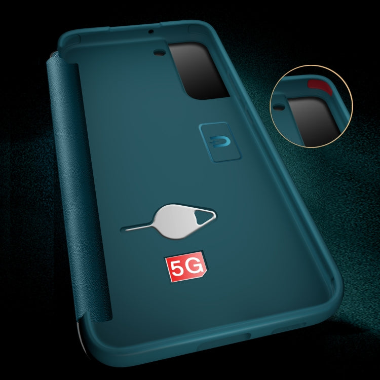 For Samsung Galaxy S22+ 5G Window View Leather Phone Case