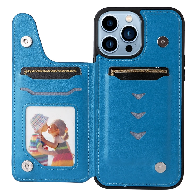 For iPhone 13 Pro Max Butterfly Embossing Pattern Shockproof Phone Case