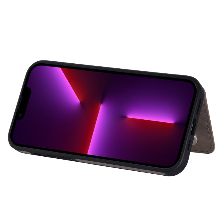 For iPhone 13 Pro Butterfly Embossing Pattern Shockproof Phone Case