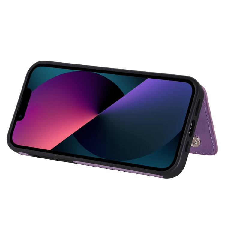 For iPhone 13 Butterfly Embossing Pattern Shockproof Phone Case