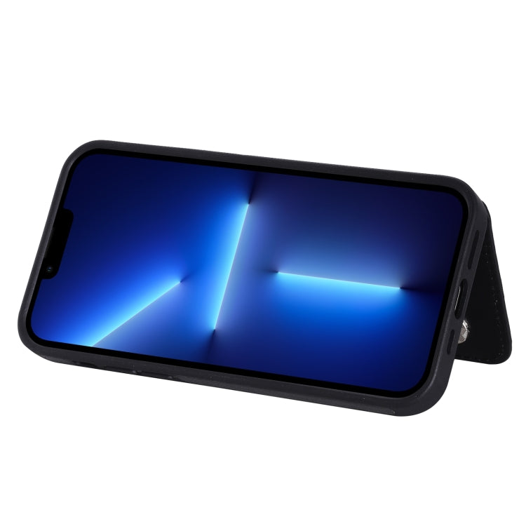 For iPhone 13 Pro Max Six Cats Embossing Pattern Shockproof Phone Case