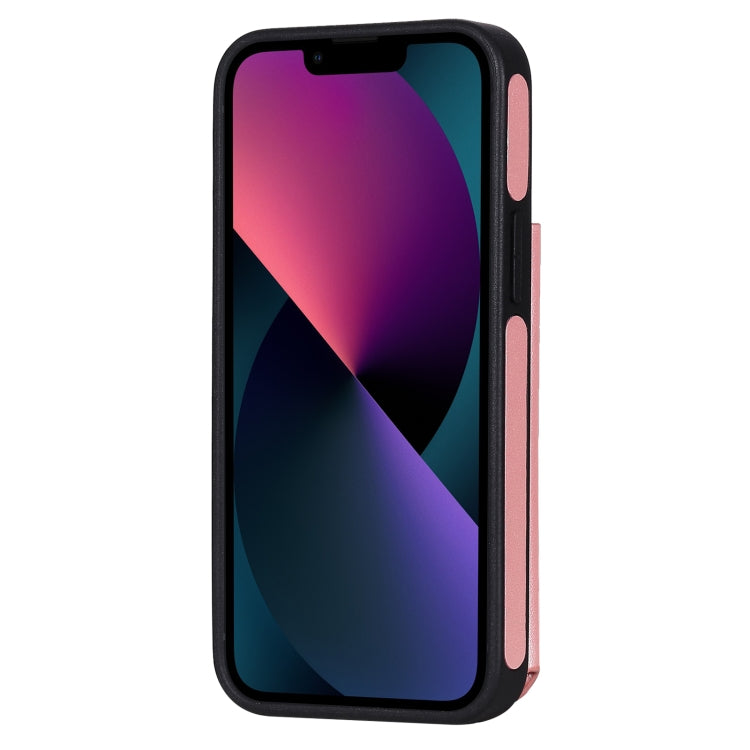 For iPhone 13 Six Cats Embossing Pattern Shockproof Phone Case