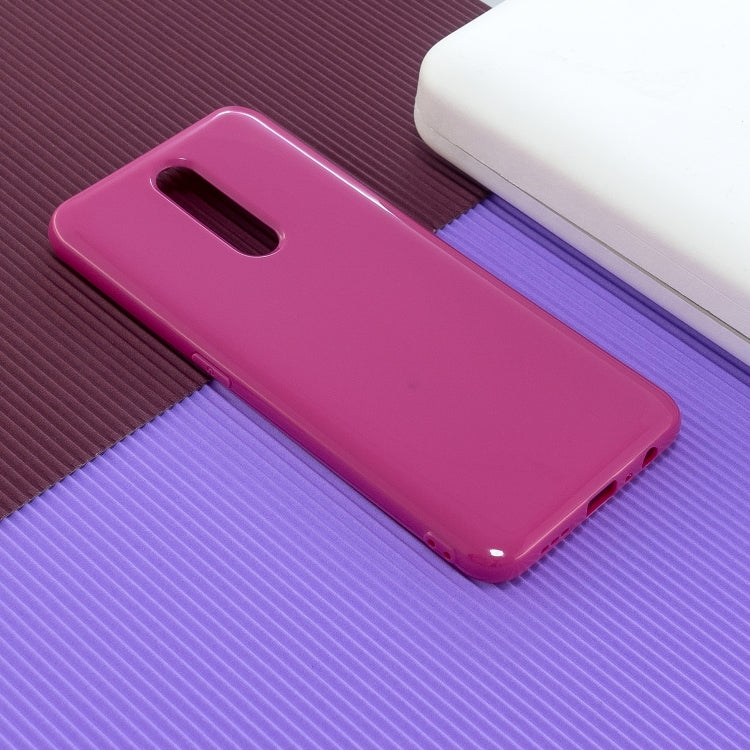 For OPPO F11 Pro 2.0mm Thick TPU Candy Color Protective Case