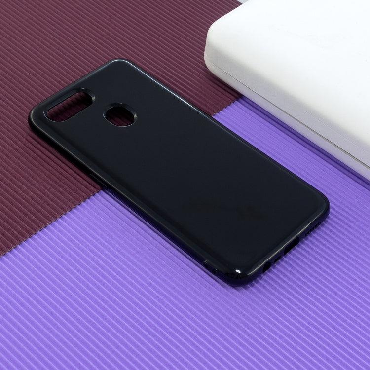 For OPPO A7 / A5s 2.0mm Thick TPU Candy Color Protective Case