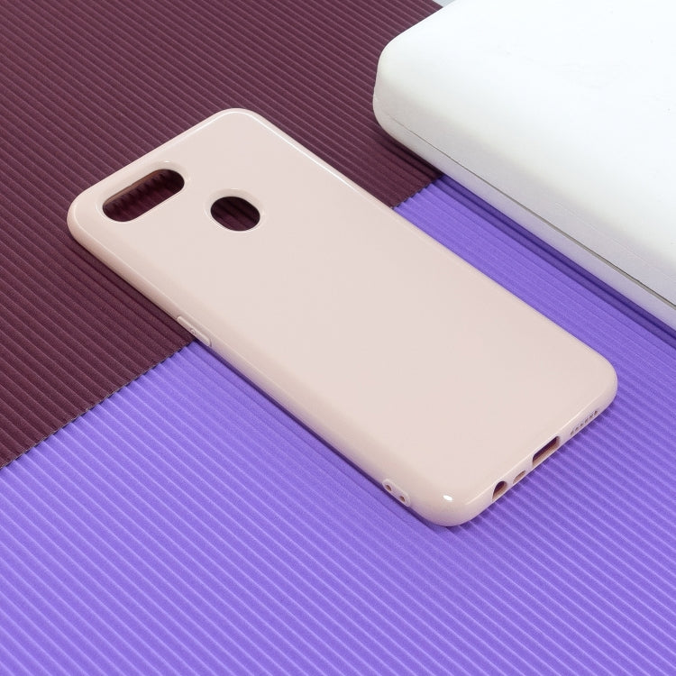 For OPPO A7 / A5s 2.0mm Thick TPU Candy Color Protective Case