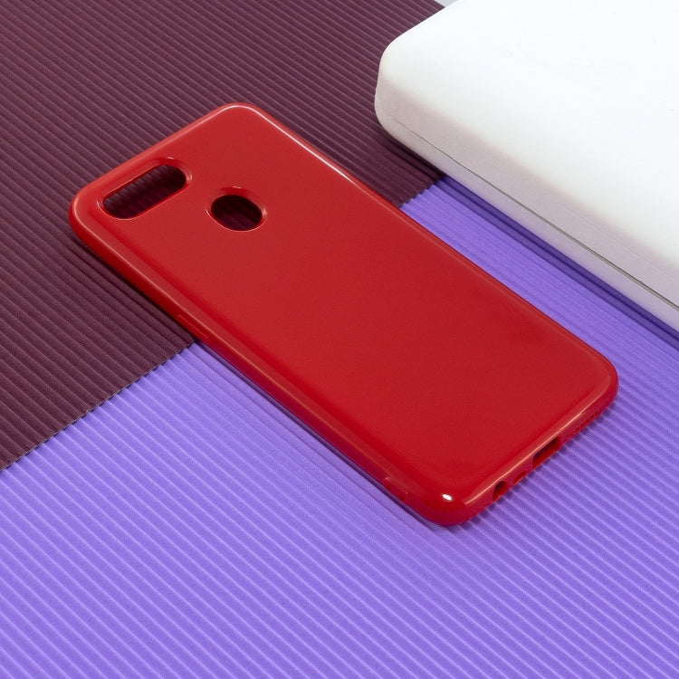 For OPPO A7 / A5s 2.0mm Thick TPU Candy Color Protective Case