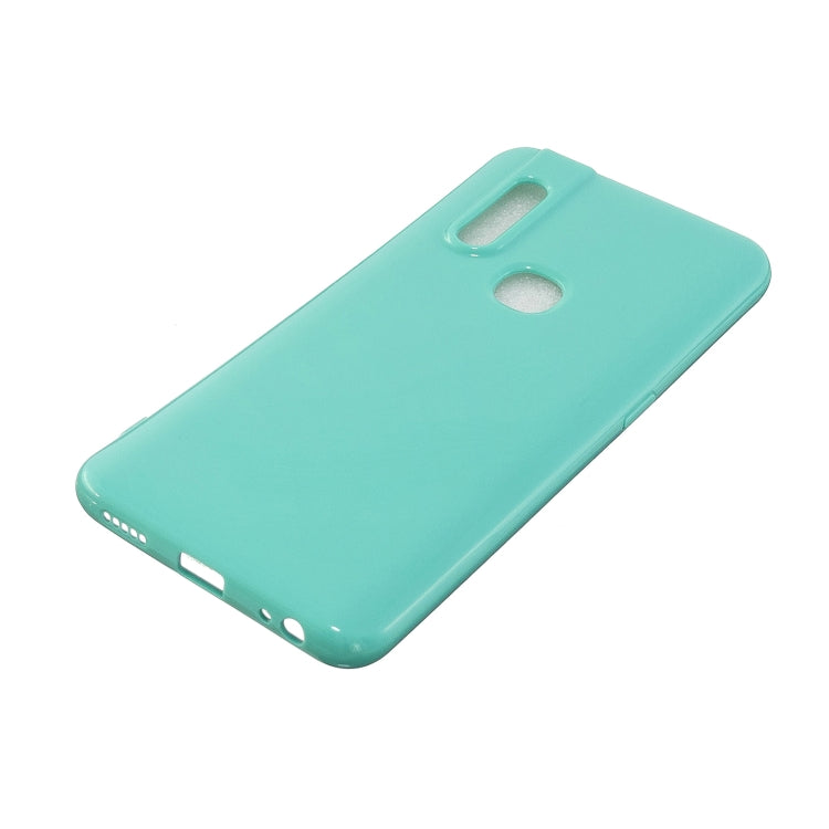 For Vivo V15 2.0mm Thick TPU Candy Color Protective Case