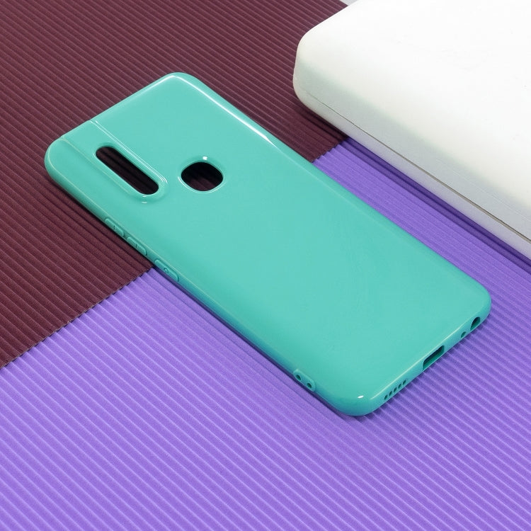 For Vivo V15 2.0mm Thick TPU Candy Color Protective Case
