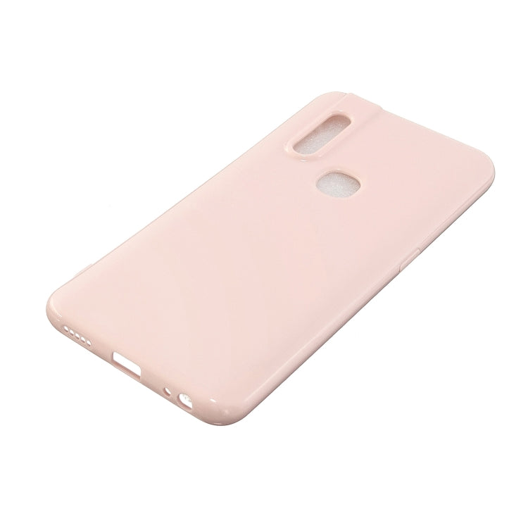 For Vivo V15 2.0mm Thick TPU Candy Color Protective Case