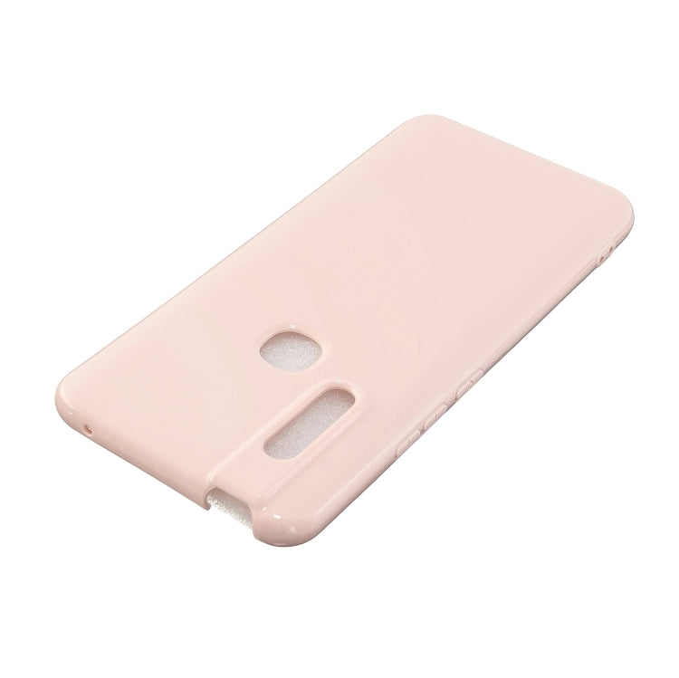 For Vivo V15 2.0mm Thick TPU Candy Color Protective Case