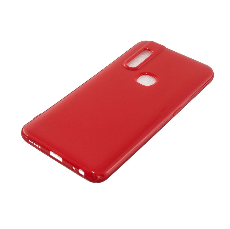 For Vivo V15 2.0mm Thick TPU Candy Color Protective Case