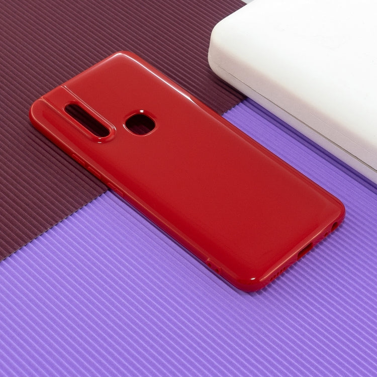 For Vivo V15 2.0mm Thick TPU Candy Color Protective Case