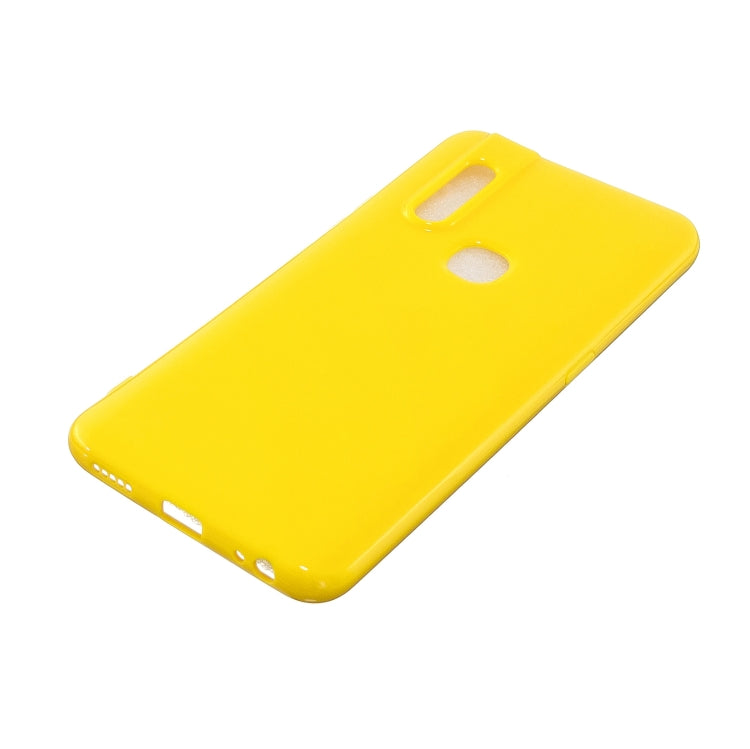 For Vivo V15 2.0mm Thick TPU Candy Color Protective Case