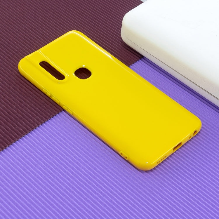 For Vivo V15 2.0mm Thick TPU Candy Color Protective Case