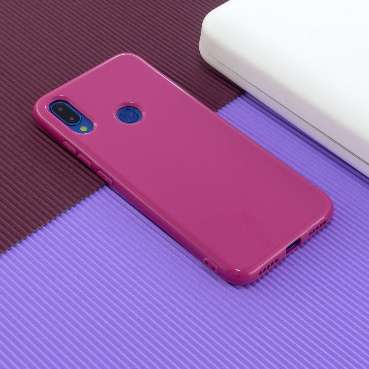 For Xiaomi Redmi Note 7 2.0mm Thick TPU Candy Color Protective Case