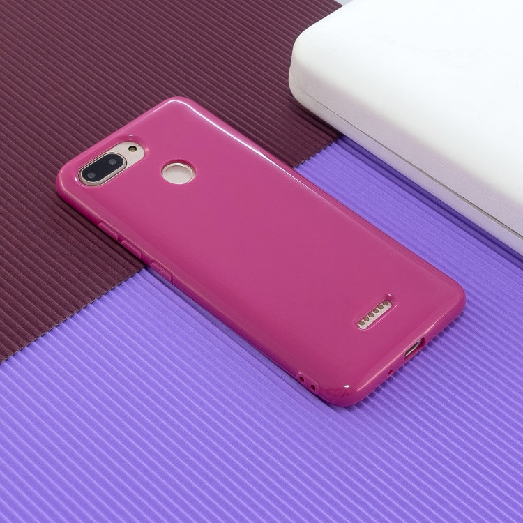 For Xiaomi Redmi 6 2.0mm Thick TPU Candy Color Protective Case
