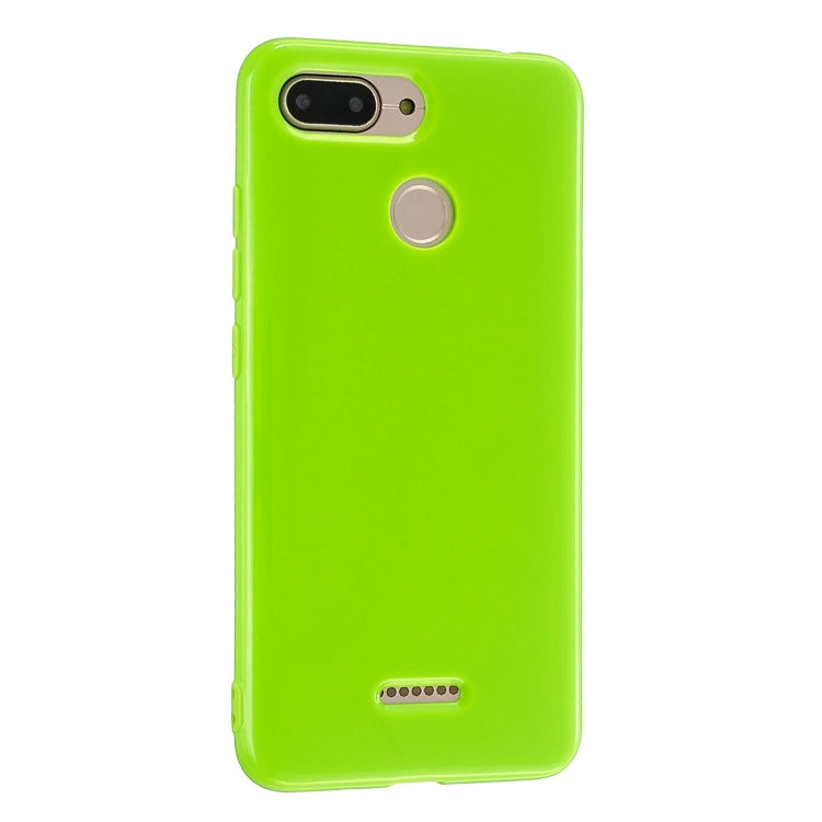For Xiaomi Redmi 6 2.0mm Thick TPU Candy Color Protective Case