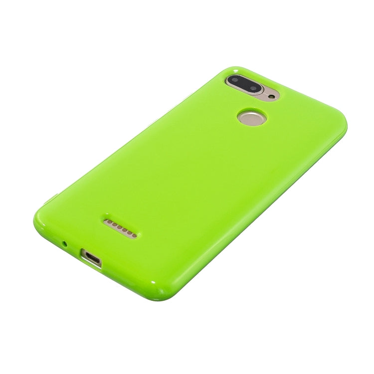 For Xiaomi Redmi 6 2.0mm Thick TPU Candy Color Protective Case