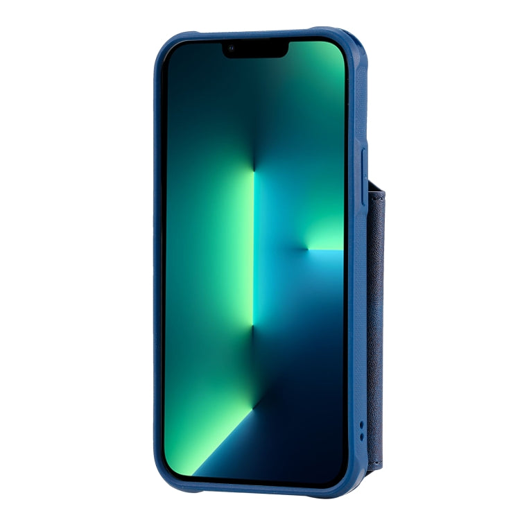 For iPhone 13 Pro Zipper Shockproof Protective Phone Case