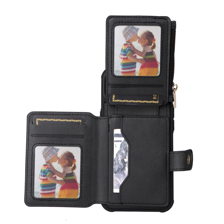 For iPhone 13 mini Zipper Shockproof Protective Phone Case