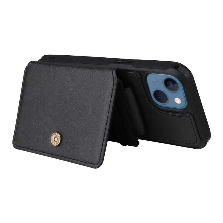 For iPhone 13 mini Zipper Shockproof Protective Phone Case