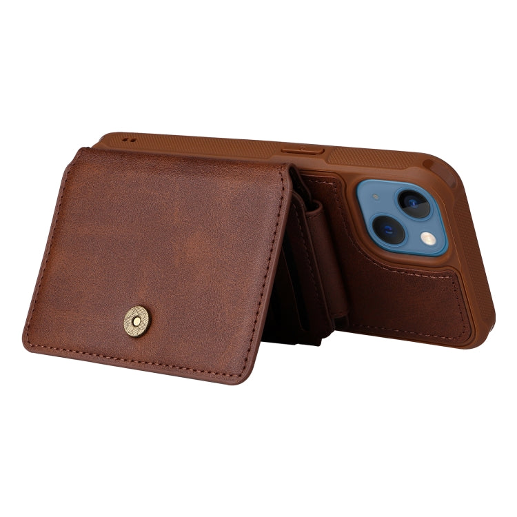 For iPhone 13 mini Zipper Shockproof Protective Phone Case