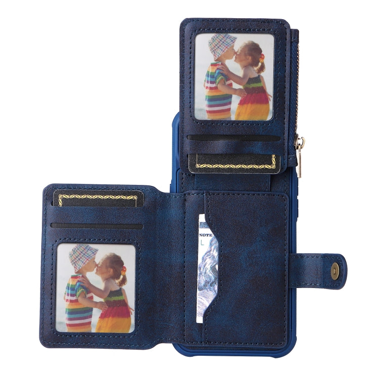 For iPhone 13 mini Zipper Shockproof Protective Phone Case