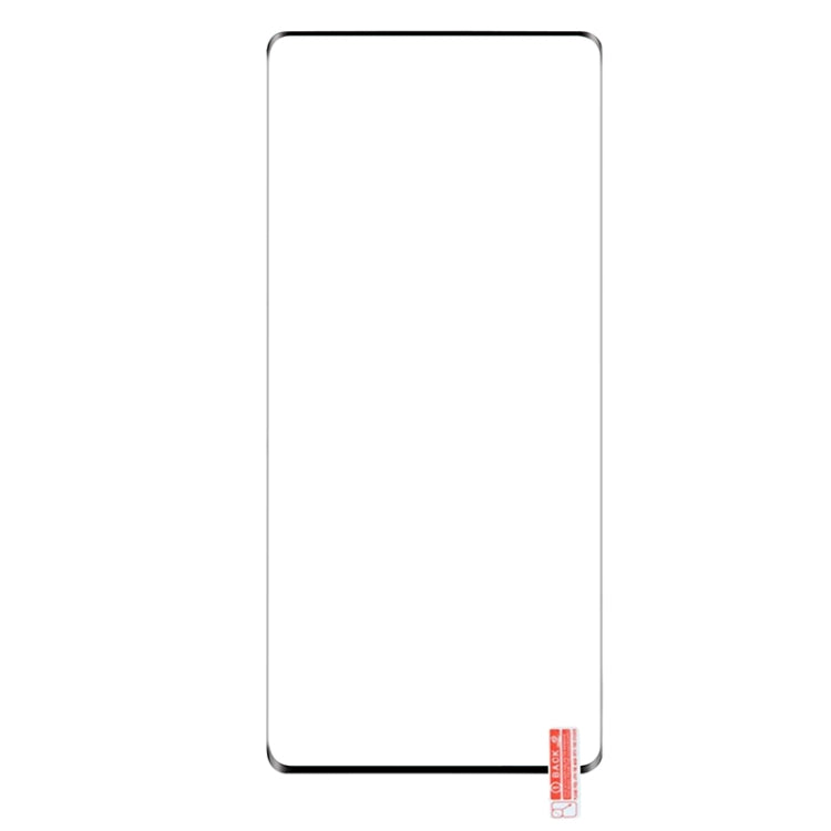 25 PCS Edge Glue 3D Curved Edge Full Screen Tempered Glass Film For Honor 60 / 60 SE(Black)