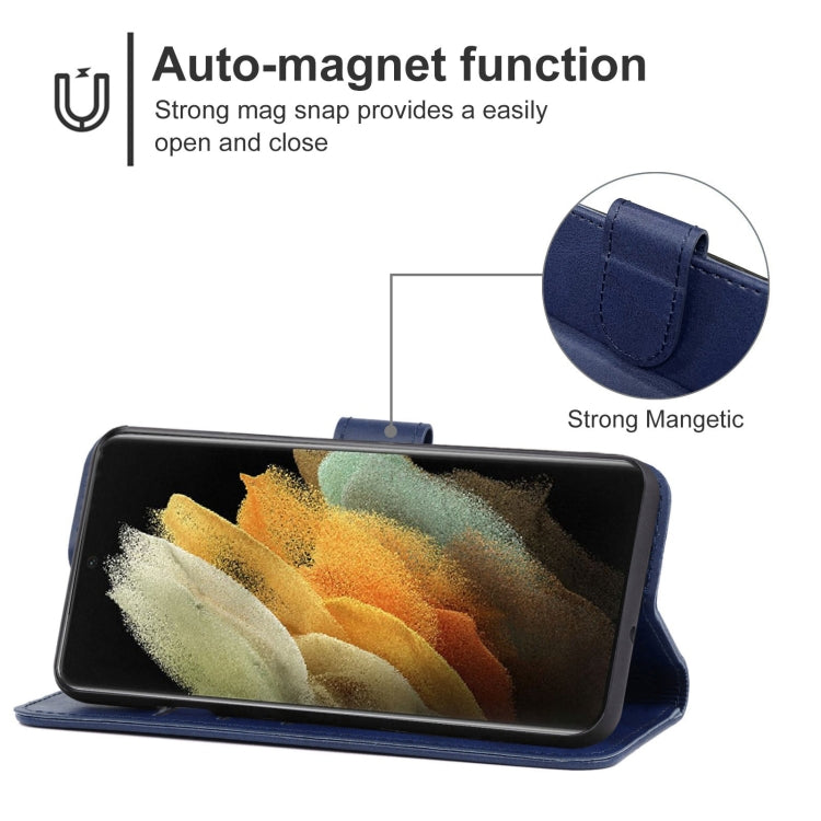 Leather Phone Case For Samsung Galaxy S21 5G