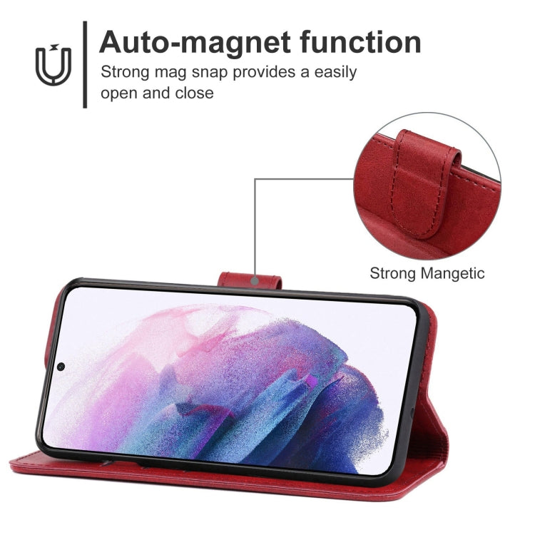 Leather Phone Case For Samsung Galaxy S21+ 5G