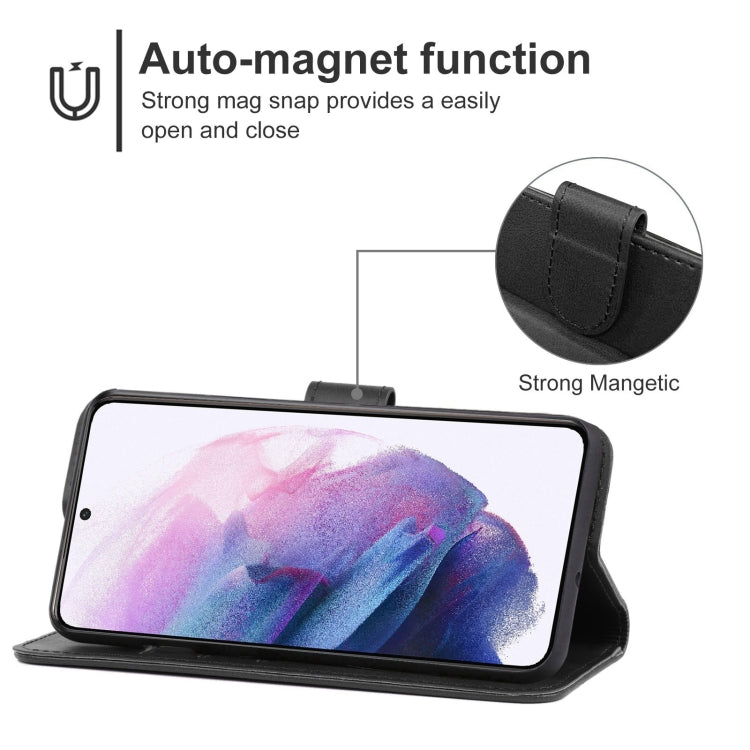 Leather Phone Case For Samsung Galaxy S21+ 5G
