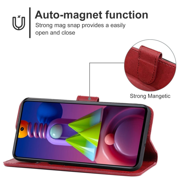Leather Phone Case For Samsung Galaxy M51 EU Version