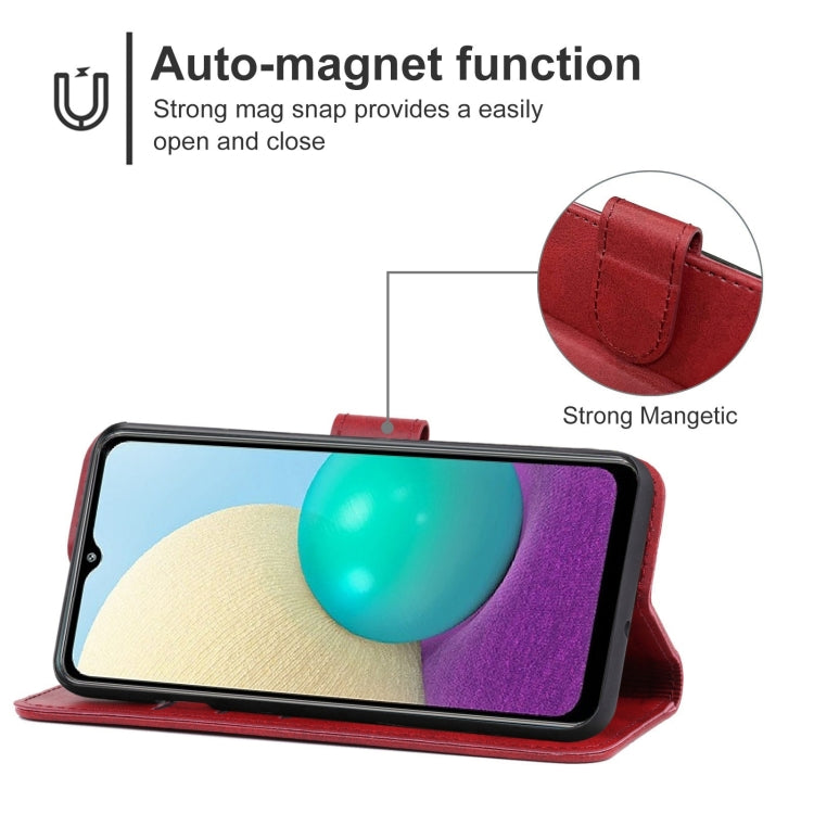Leather Phone Case For Samsung Galaxy A02 / M02
