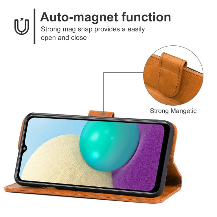 Leather Phone Case For Samsung Galaxy A02 / M02