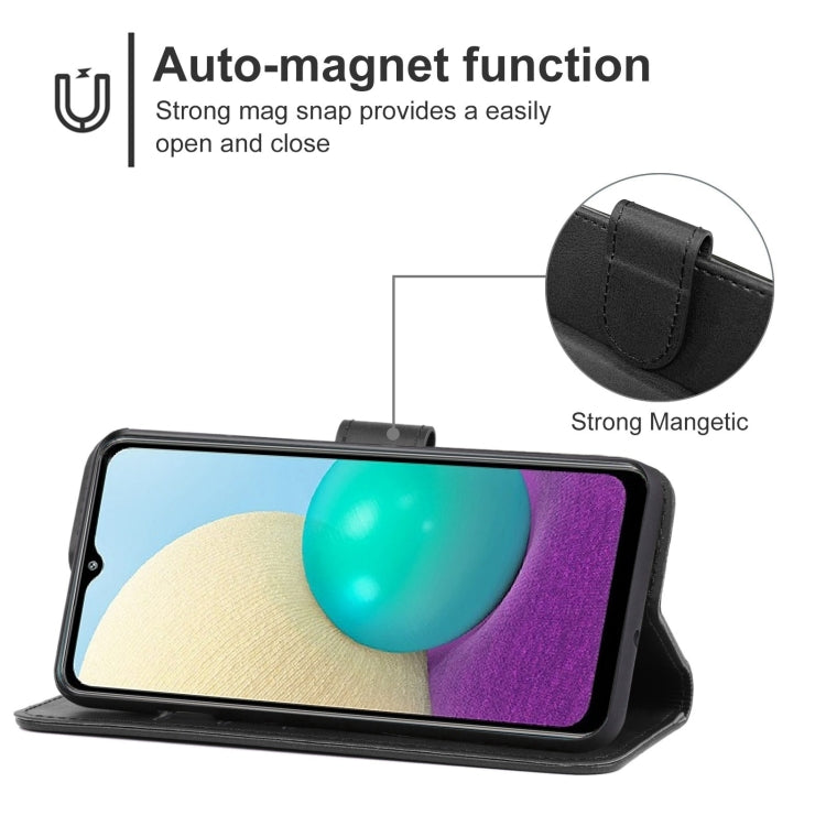 Leather Phone Case For Samsung Galaxy A02 / M02