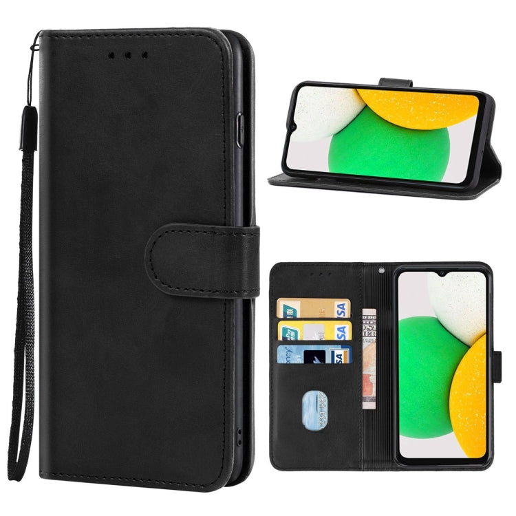 Leather Phone Case For Samsung Galaxy A03 164.27mm Version