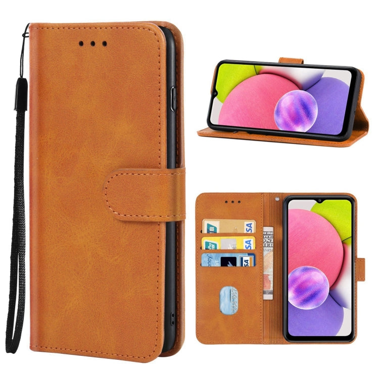 Leather Phone Case For Samsung Galaxy A03s 166mm Version