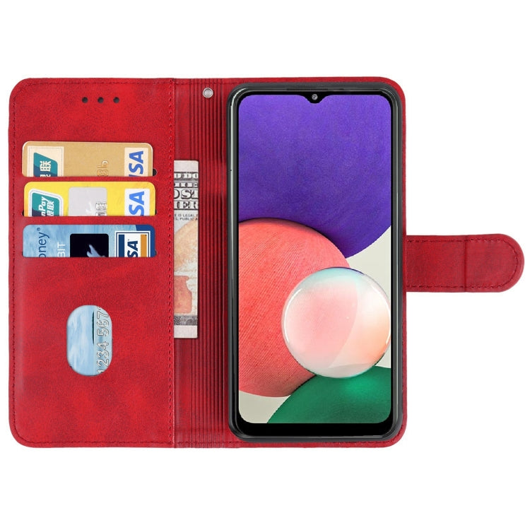 Leather Phone Case For Samsung Galaxy A22 5G SC-56B JP Version