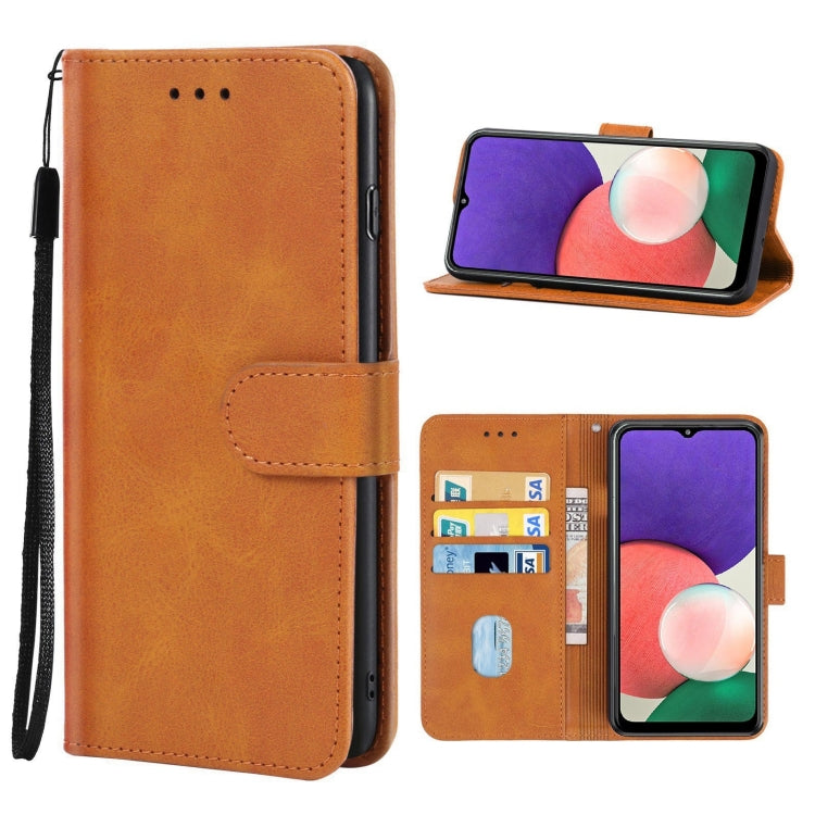 Leather Phone Case For Samsung Galaxy A22 5G SC-56B JP Version