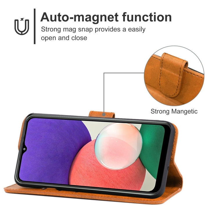 Leather Phone Case For Samsung Galaxy A22 5G SC-56B JP Version