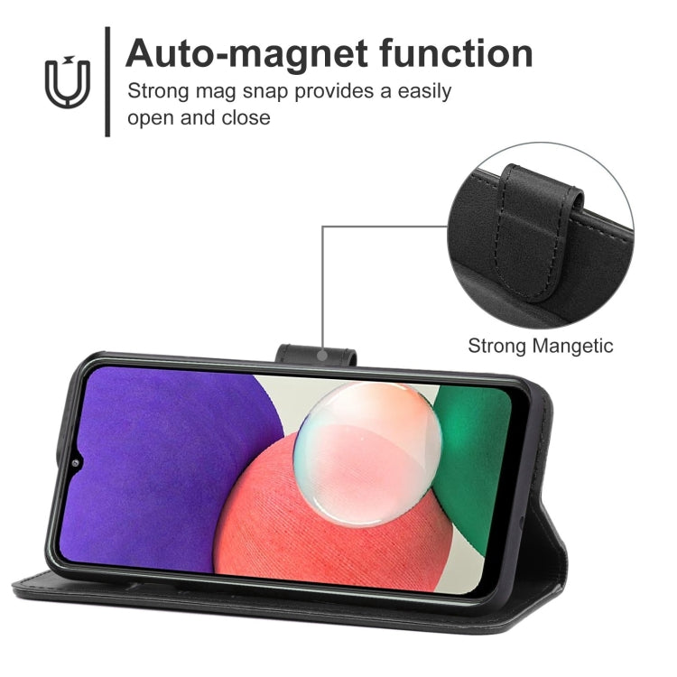 Leather Phone Case For Samsung Galaxy A22 5G SC-56B JP Version