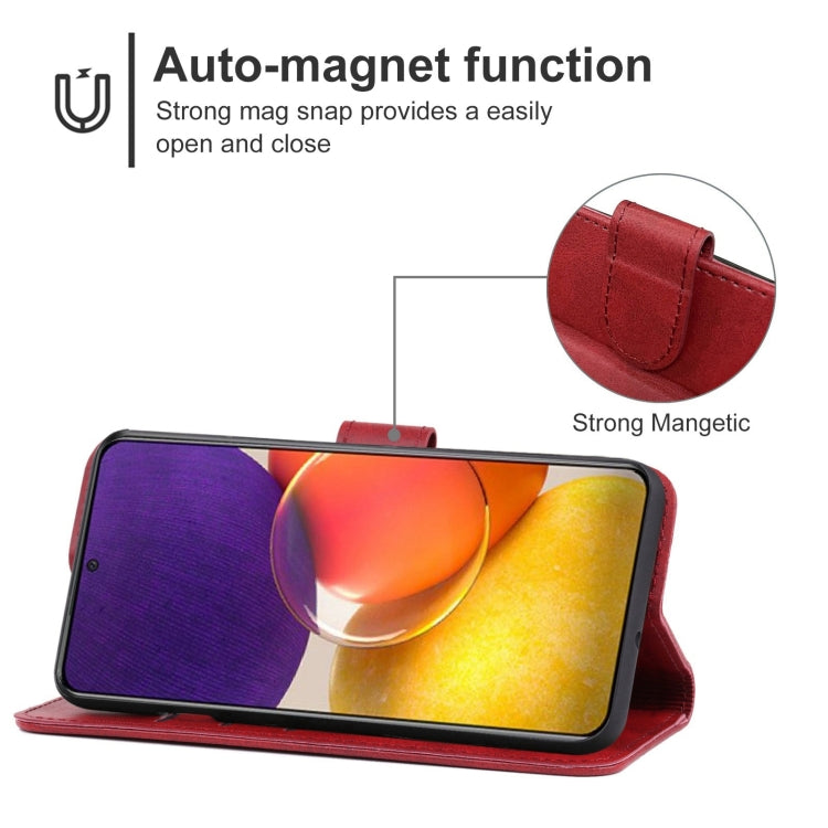 Leather Phone Case For Samsung Galaxy A82 5G / Quantum 2