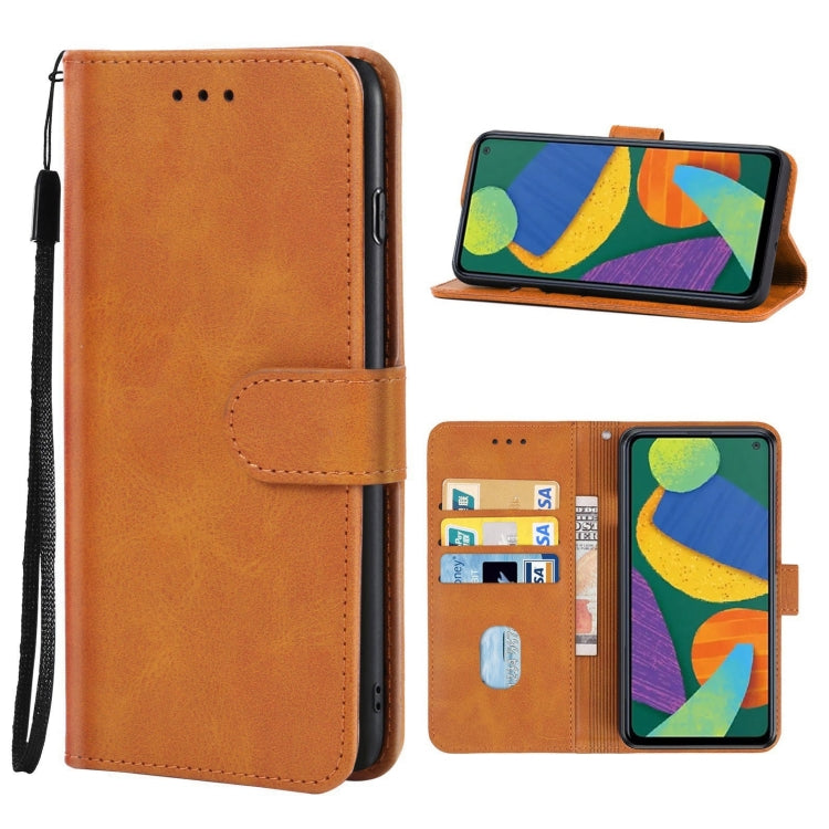 Leather Phone Case For Samsung Galaxy F52 5G